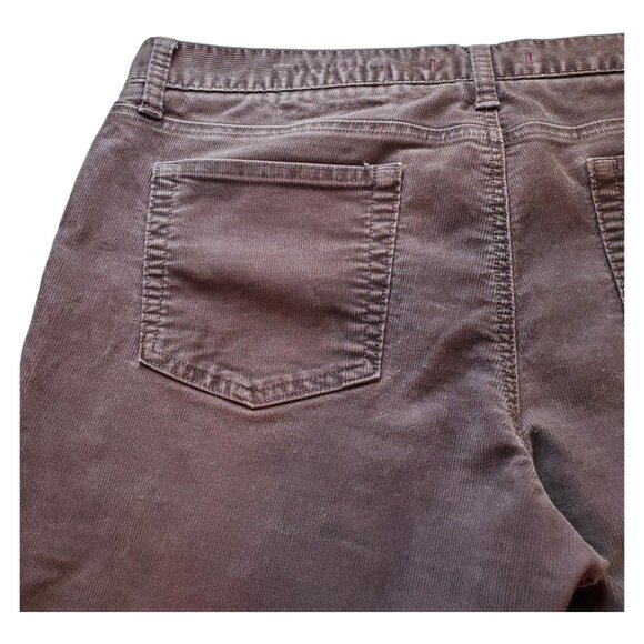 GAP 1969 SZ 14 Limited Edition Corduroy 5 Pocket Bootcut Mid Rise Jeans Brown - Picture 5 of 9